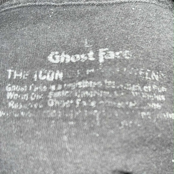 GHOST FACE LARGE BLACK TSHIRT ‘LET’S WATCH SCARY MOVIES’ - Picture 7 of 8